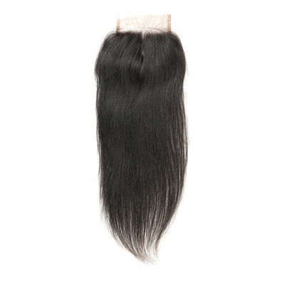 Trung Quốc Mượt dài tóc con người ren đóng cửa / lụa cơ sở đóng cửa dệt đôi sợi ngang nhà cung cấp