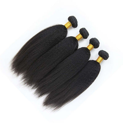 Trung Quốc Mềm Kinky Straight Trinh Curly Hair Extensions 4 Gói Chiều dài tùy chỉnh nhà cung cấp