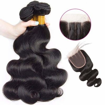 Lớp 8A Brazil tóc con người Weave Gói Nếu không có quá trình hóa học nhà cung cấp