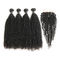 4 bó của bó tóc trinh nữ Peru với đóng cửa chiều dài tùy chỉnh nhà cung cấp