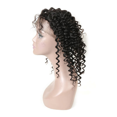 Bất trong suốt 360 ren phía trước đóng cửa 3 bó sâu sóng không bị rối nhà cung cấp