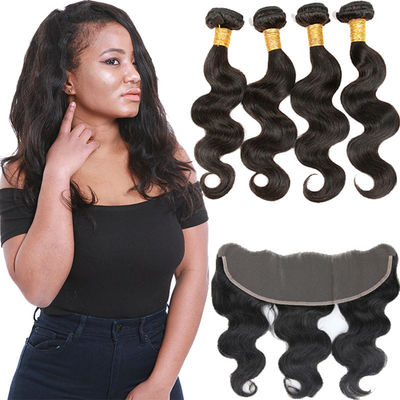 Raw Wavy Trinh Phần mở rộng tóc Brazil / 100 thực Virgin Brazil tóc nhà cung cấp